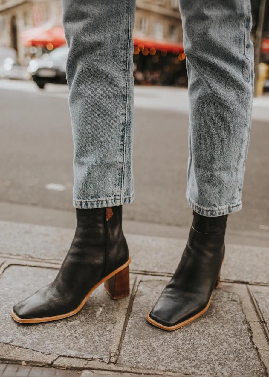 West Vintage Boots Black